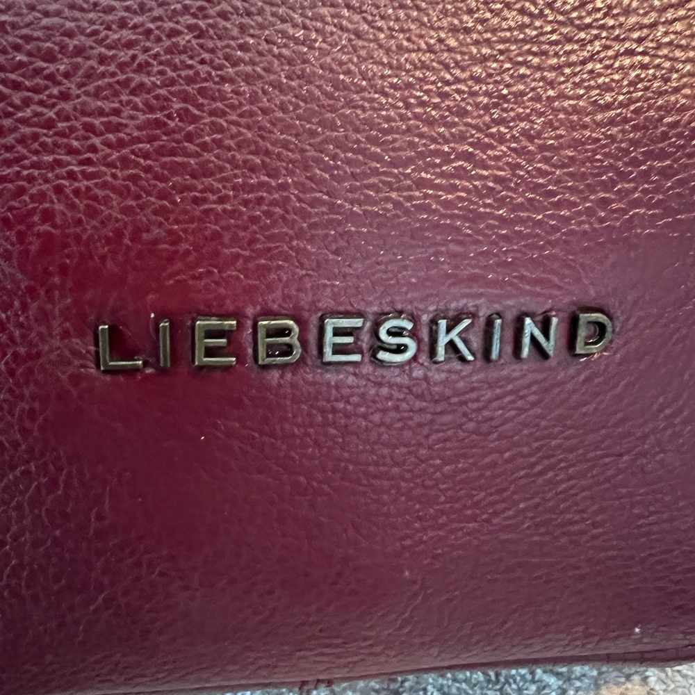 Liebeskind Burgundy Leather Bag NWT